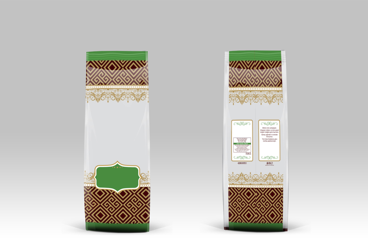 Baskılı Yan Körüklü OPP+CPP Lamineli Torba 3x3x9x22cm (2160)